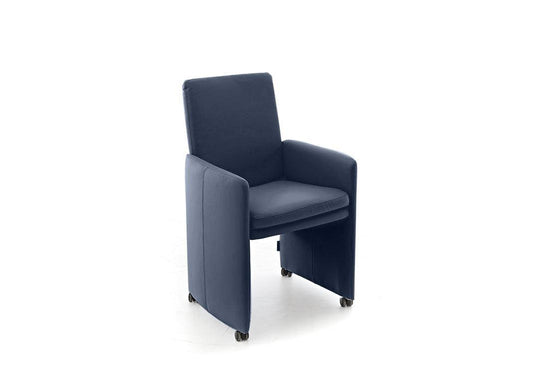 W.SCHILLIG seat&eat rialto 10600 MH Leder Z59/29 blau - Komfortmöbel24