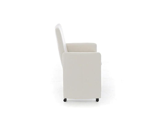 W.SCHILLIG seat&eat rialto 10600 MH Leder Z59/42 weiss - Komfortmöbel24