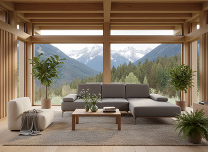 W.SCHILLIG Longchair 16580 sprint Stoff S 37/56 mocca