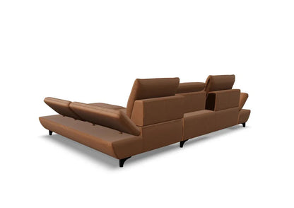 W.SCHILLIG Longchair taoo 15278 (B=314 cm) Leder Z73/55 cognac