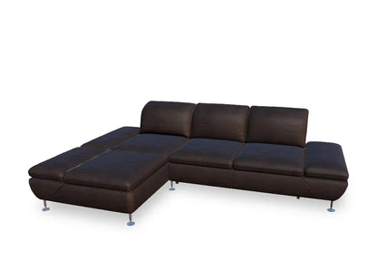 W.SCHILLIG Longchair taoo 15278 Leder Z77/54 macchiato - Komfortmöbel24