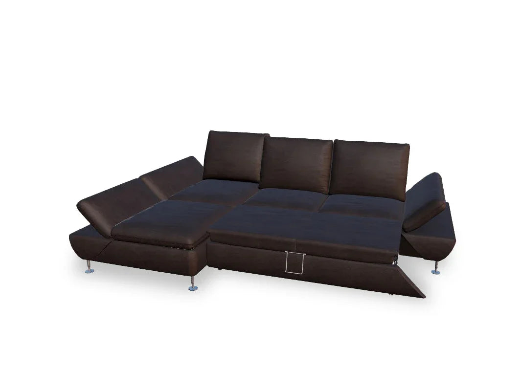 W.SCHILLIG Longchair taoo 15278 Leder Z77/54 macchiato - Komfortmöbel24