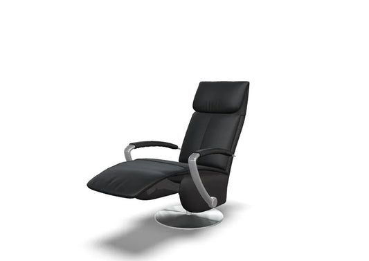 W.SCHILLIG Relax-/Funktionssessel TIMEtoChill 32645 MM50A Leder Z73/99 nachtschwarz - Komfortmöbel24