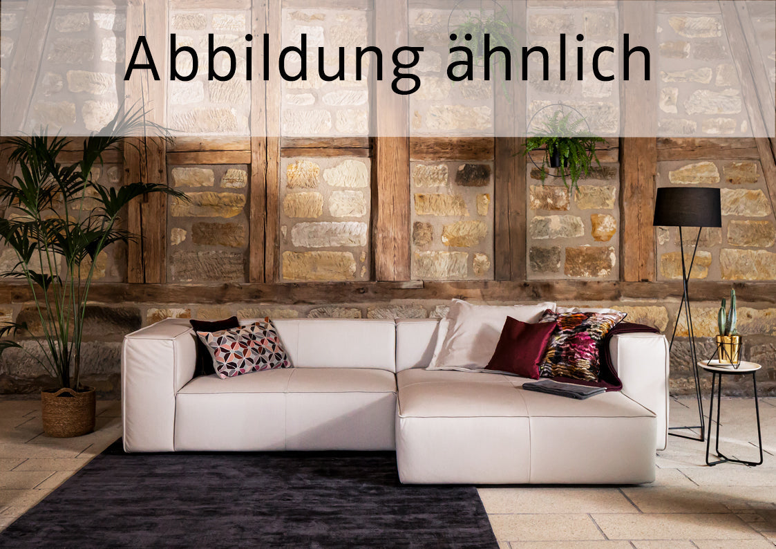 W.SCHILLIG Longchair «around-the-block» 18050 in Leder Z51/99 schwarz - Komfortmöbel24