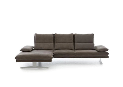 W.SCHILLIG Longchair broadway 16777 (B 311 cm) Stoff S37/56 mocca - Komfortmöbel24
