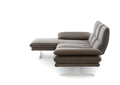 W.SCHILLIG Longchair broadway 16777 (B 311 cm) Stoff S37/56 mocca - Komfortmöbel24