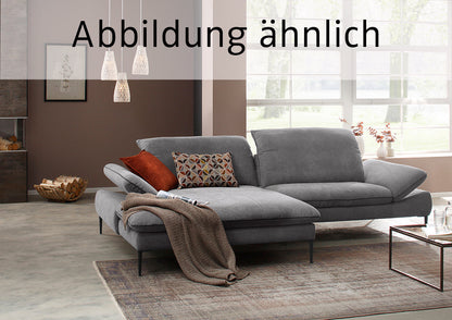 W.SCHILLIG Longchair «enjoy&MORE» 15450 in Stoff R66/22 dolphin - Komfortmöbel24