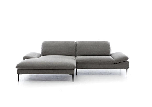 W.SCHILLIG Longchair enjoy&MORE 15450 Stoff R66/94 grey - Komfortmöbel24