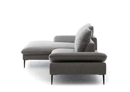 W.SCHILLIG Longchair enjoy&MORE 15450 Stoff R66/94 grey - Komfortmöbel24