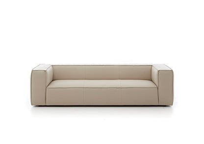 W.SCHILLIG Sofa «around-the-block» 18050 N100 in Leder Z59/20 eisgrau - Komfortmöbel24
