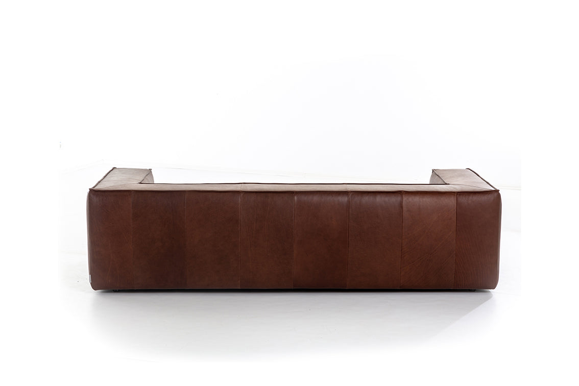 W.SCHILLIG Sofa «around-the-block» 18050 N100 in Leder Z83/54 chocolate - Komfortmöbel24