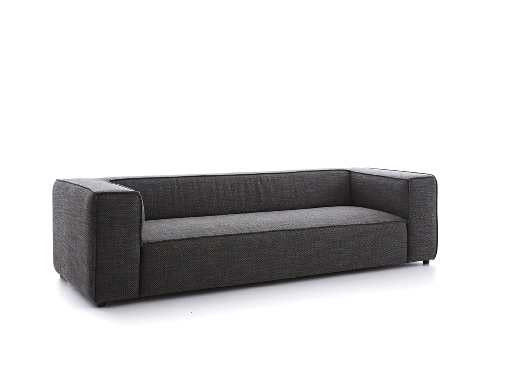 W.SCHILLIG Sofa «around-the-block» 18050 N100 in Stoff T88/95 anthracite - Komfortmöbel24
