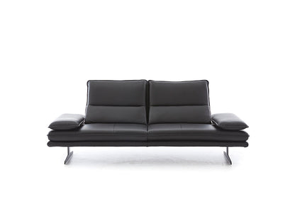 W.SCHILLIG Sofa «broadway» 16777 NL80 in Leder Z77/99 black