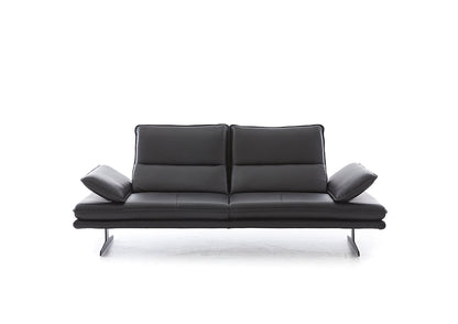 W.SCHILLIG Sofa «broadway» 16777 NL80 in Leder Z77/99 black