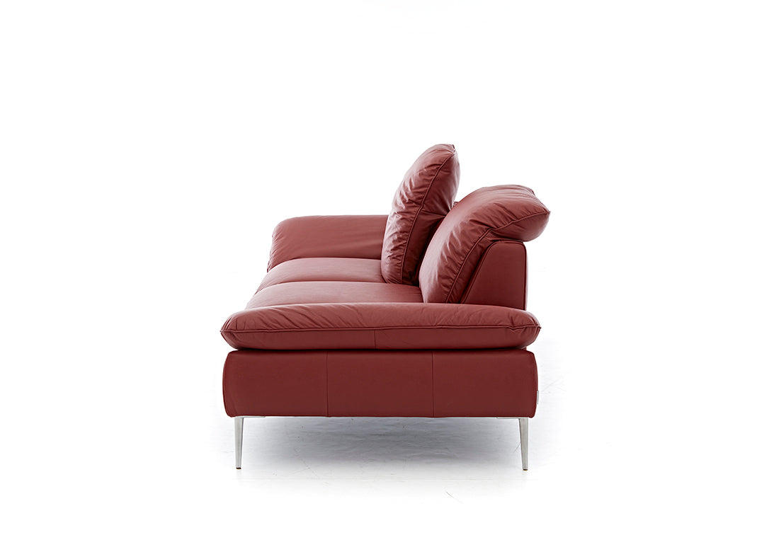 W.SCHILLIG Sofa «enjoy&MORE» 15450 in Leder Z59/10 rot - Komfortmöbel24