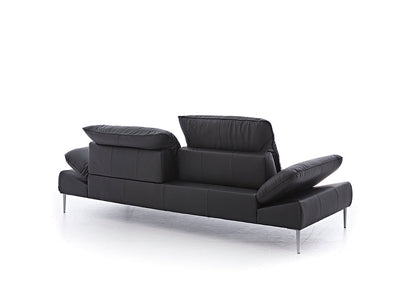 W.SCHILLIG Sofa «enjoy&MORE» 15450 in Leder Z59/99 schwarz - Komfortmöbel24