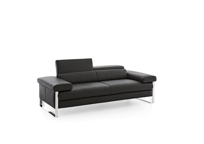 W.SCHILLIG Sofa «finn» 20974 N70 in Leder Z59/99 schwarz - Komfortmöbel24