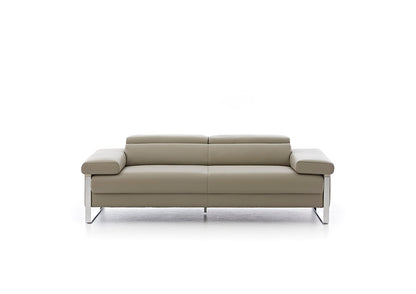 W.SCHILLIG Sofa «finn» 20974 N80 in Leder Z59/21 stone - Komfortmöbel24