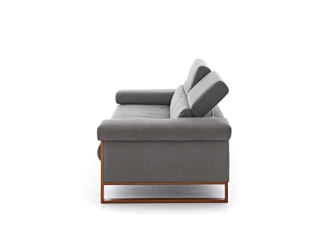 W.SCHILLIG Sofa finn 20974 N80 Stoff S37/95 anthracite - Komfortmöbel24