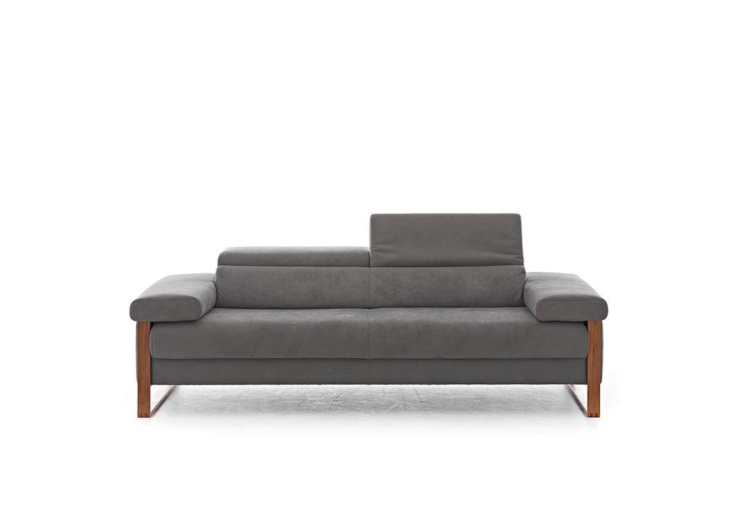 W.SCHILLIG Sofa finn 20974 N80 Stoff S37/95 anthracite - Komfortmöbel24