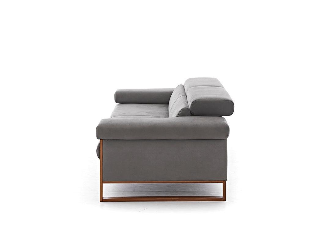 W.SCHILLIG Sofa finn 20974 N80 Stoff S37/95 anthracite - Komfortmöbel24