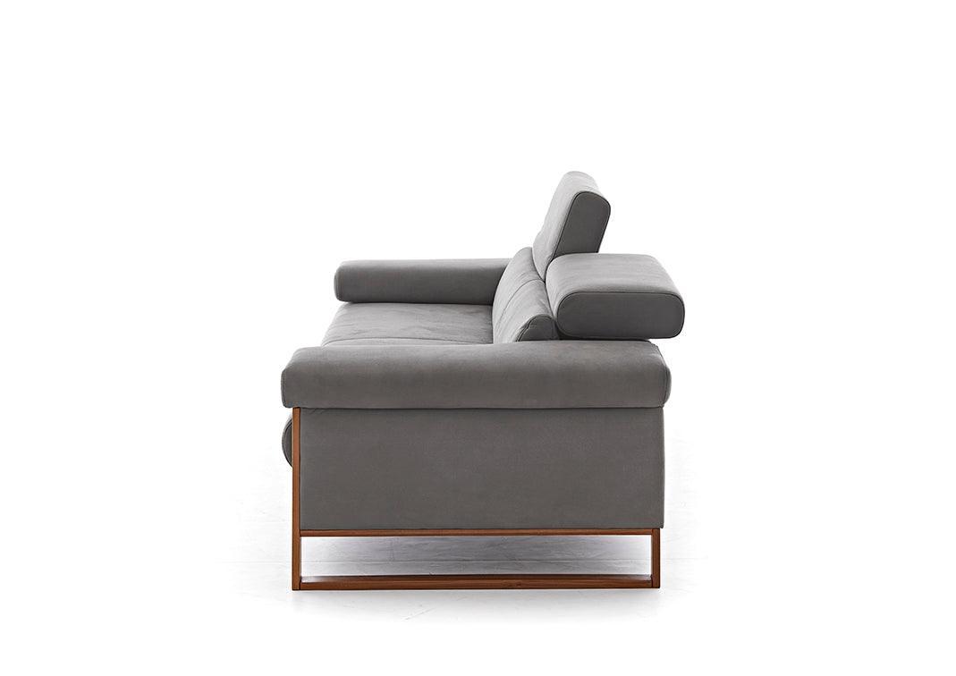 W.SCHILLIG Sofa finn 20974 N80 Stoff S37/95 anthracite - Komfortmöbel24