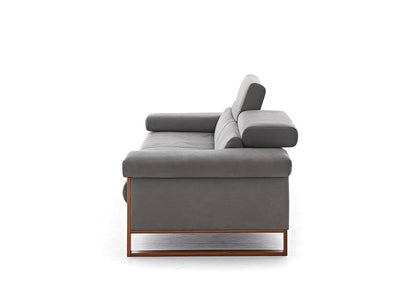 W.SCHILLIG Sofa finn 20974 N80 Stoff S37/95 anthracite - Komfortmöbel24