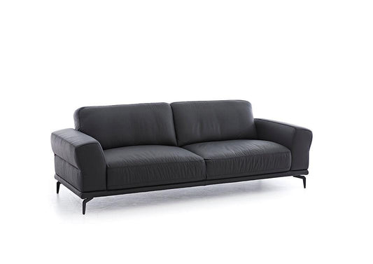 W.SCHILLIG Sofa montanaa 24250 N90 Leder Z59/99 schwarz - Komfortmöbel24