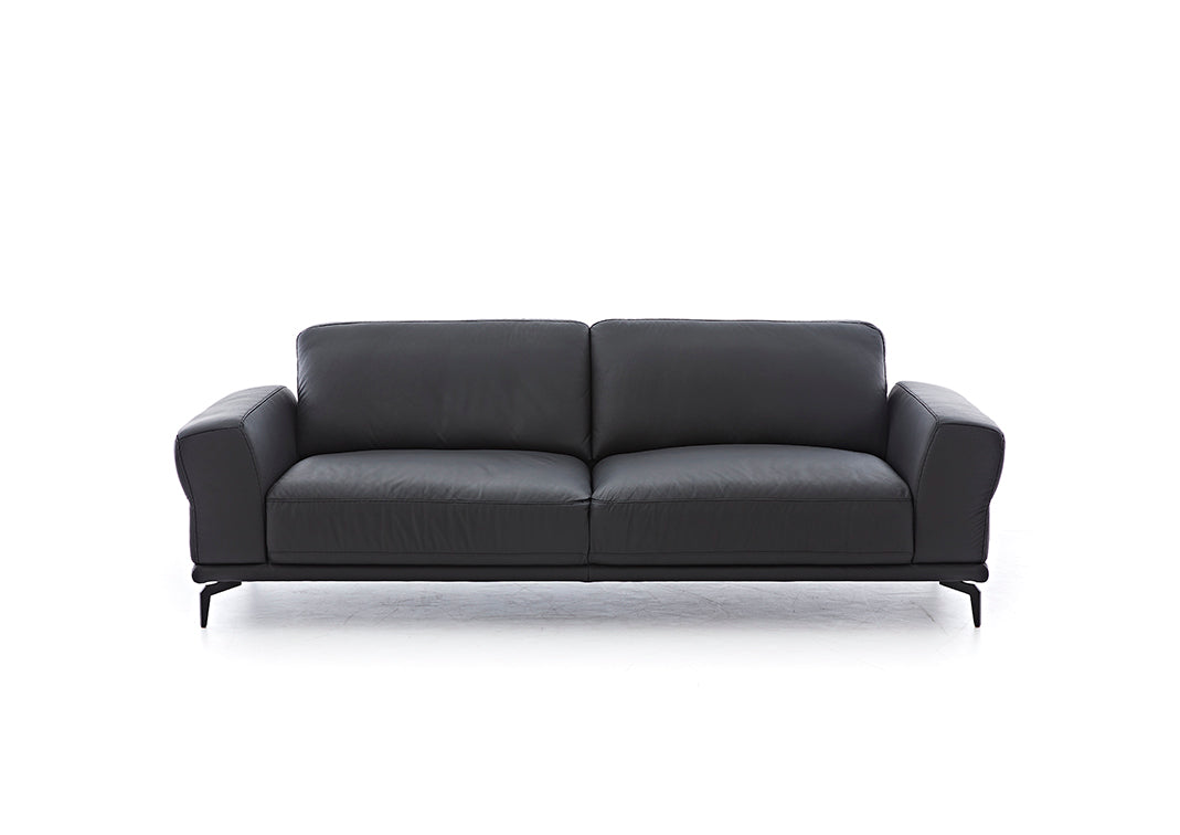 W.SCHILLIG Sofa «montanaa» 24250 N90 in Leder Z59/99 schwarz - Komfortmöbel24