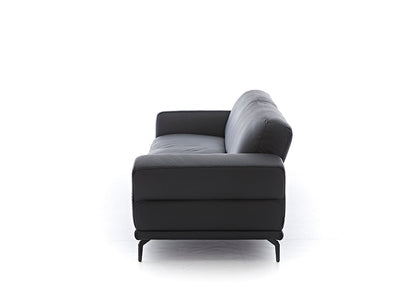 W.SCHILLIG Sofa «montanaa» 24250 N90 in Leder Z59/99 schwarz - Komfortmöbel24