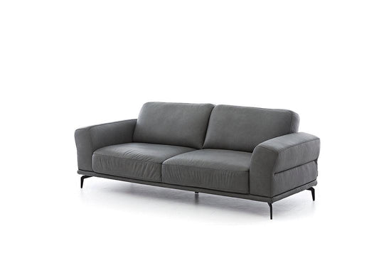 W.SCHILLIG Sofa montanaa 24250 N90 Leder Z69/95 anthracite - Komfortmöbel24