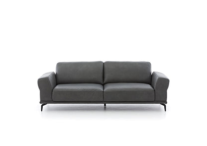 W.SCHILLIG Sofa «montanaa» 24250 N90 in Leder Z69/95 anthracite - Komfortmöbel24