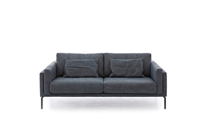 W.SCHILLIG Sofa «pierre» 23668 N80 in Leder Z78/28 navy - Komfortmöbel24