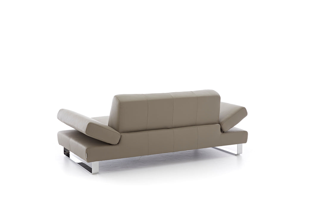 W.SCHILLIG Sofa «taboo» 22070 NF in Leder Z59/21 stone - Komfortmöbel24