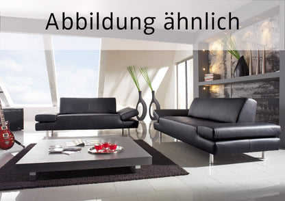 W.SCHILLIG Sofa «taboo» 22070 NF in Leder Z59/99 schwarz - Komfortmöbel24