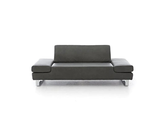 W.SCHILLIG Sofa taboo 22070 NL Leder Z69/95 anthracite - Komfortmöbel24