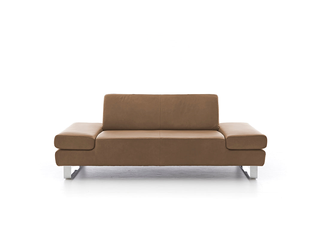 W.SCHILLIG Sofa «taboo» 22070 NL in Leder Z69/21 fango - Komfortmöbel24