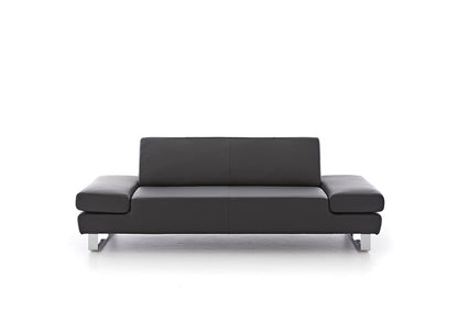 W.SCHILLIG Sofa «taboo» 22070 PF in Leder Z59/99 schwarz - Komfortmöbel24