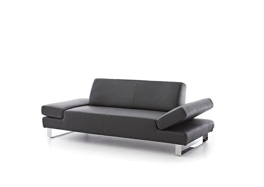W.SCHILLIG Sofa taboo 22070 PF Leder Z59/99 schwarz - Komfortmöbel24
