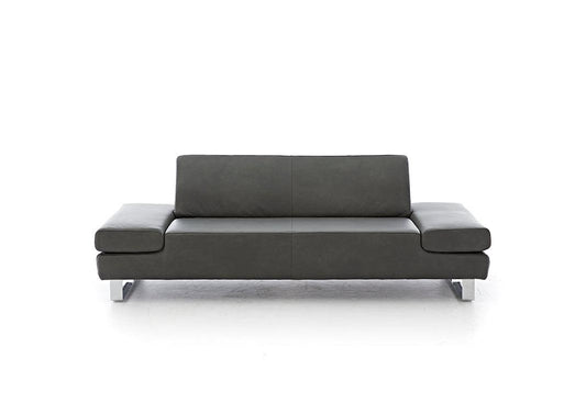 W.SCHILLIG Sofa taboo 22070 PF Leder Z69/95 anthracite - Komfortmöbel24