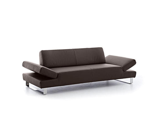 W.SCHILLIG Sofa taboo 22070 PL Leder Z59/54 braun - Komfortmöbel24