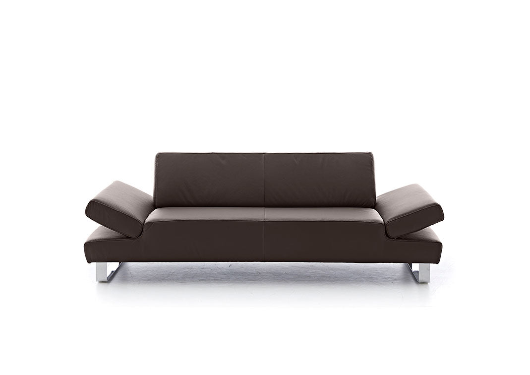 W.SCHILLIG Sofa «taboo» 22070 PL in Leder Z59/54 braun - Komfortmöbel24