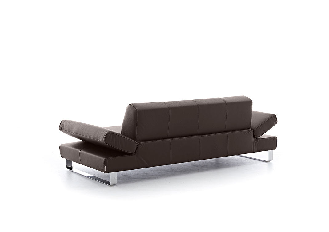 W.SCHILLIG Sofa «taboo» 22070 PL in Leder Z59/54 braun - Komfortmöbel24
