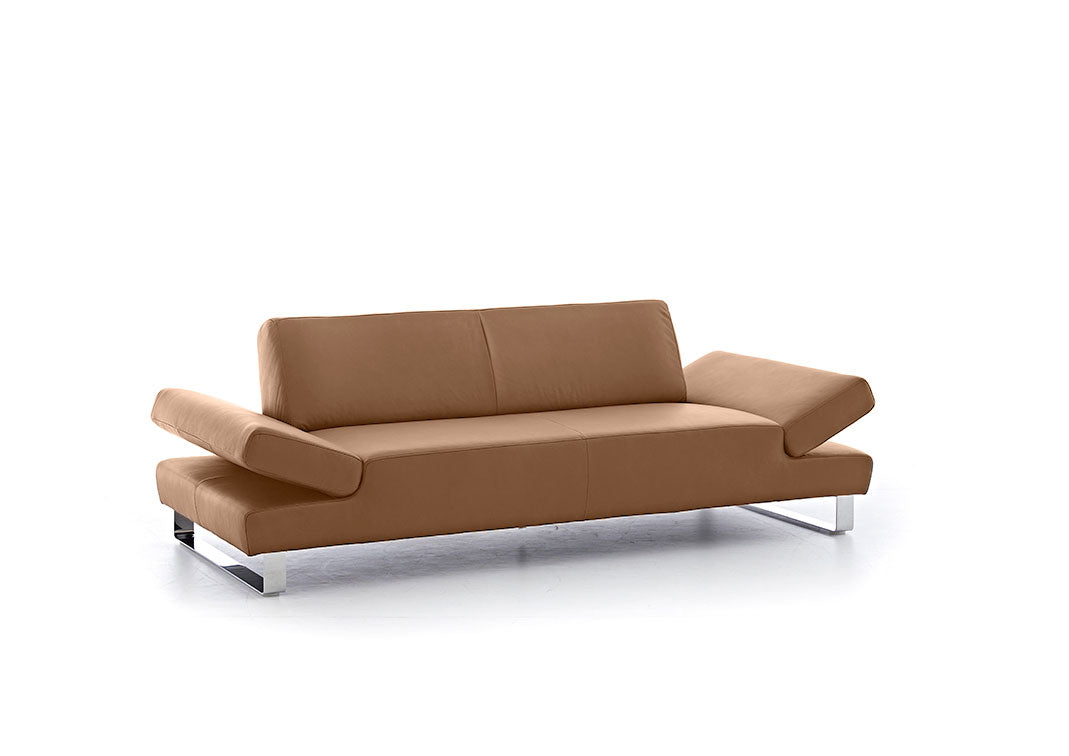 W.SCHILLIG Sofa «taboo» 22070 PL in Leder Z69/21 fango - Komfortmöbel24