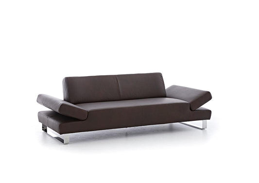 W.SCHILLIG Sofa taboo 22070 PL Leder Z69/54 mocca - Komfortmöbel24