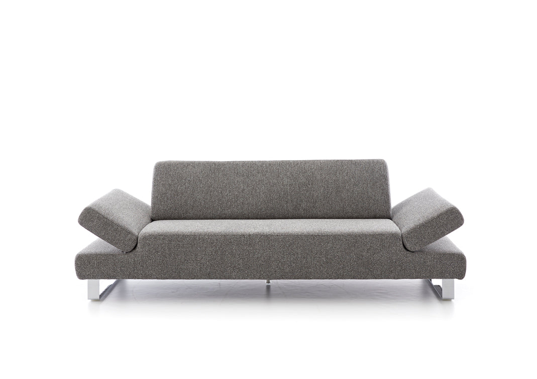 W.SCHILLIG Sofa «taboo» 22070 PL in Stoff S22/23 grey - Komfortmöbel24