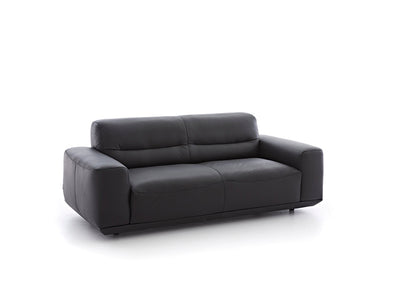 W.SCHILLIG Sofa «william» 20560 N75 in Leder Z59/99 schwarz - Komfortmöbel24