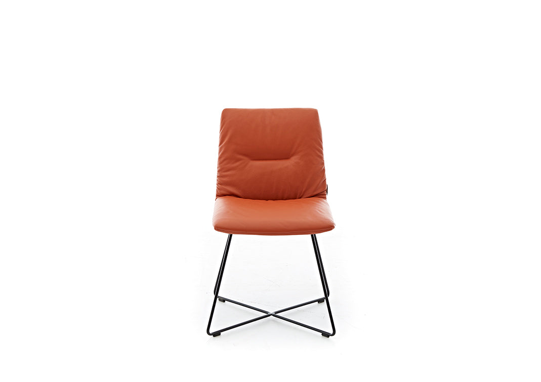 W.SCHILLIG seat&eat «lotta» 11004 MX in Leder Z73/63 copper - Komfortmöbel24