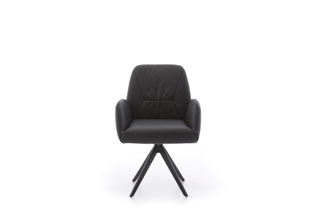 W.SCHILLIG seat&eat «ole» 11620 MED in Leder Z59/95 graphite - Komfortmöbel24