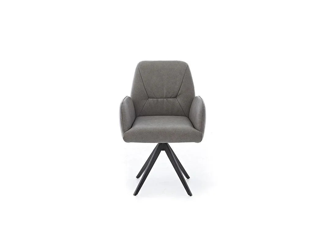 W.SCHILLIG seat&eat ole 11620 MED Leder Z77/25 elephant grey - Komfortmöbel24